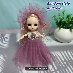 Purple Dress Doll with Accessories